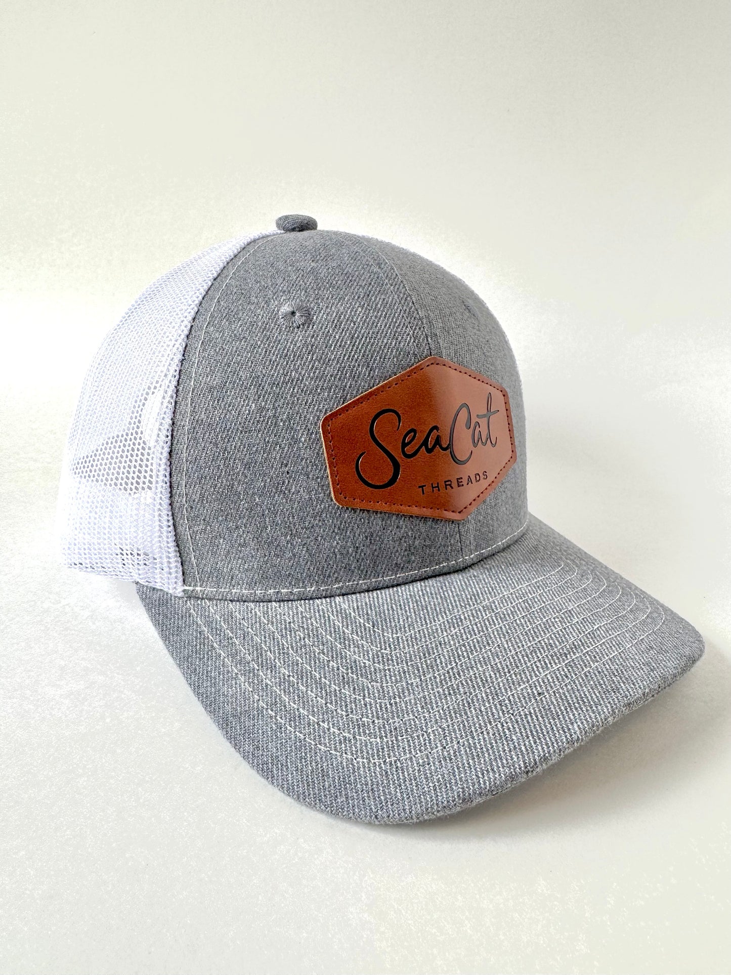 Grey SeaCat Trucker Hat
