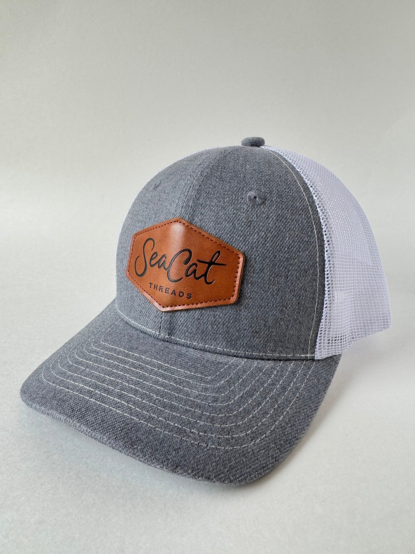 Grey SeaCat Trucker Hat