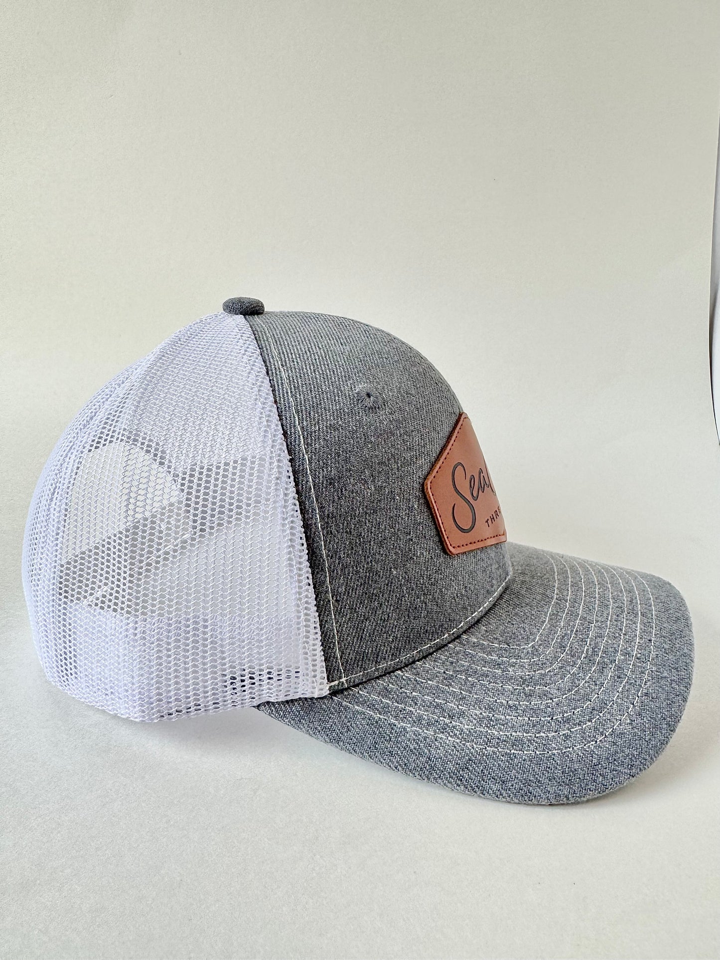 Grey SeaCat Trucker Hat