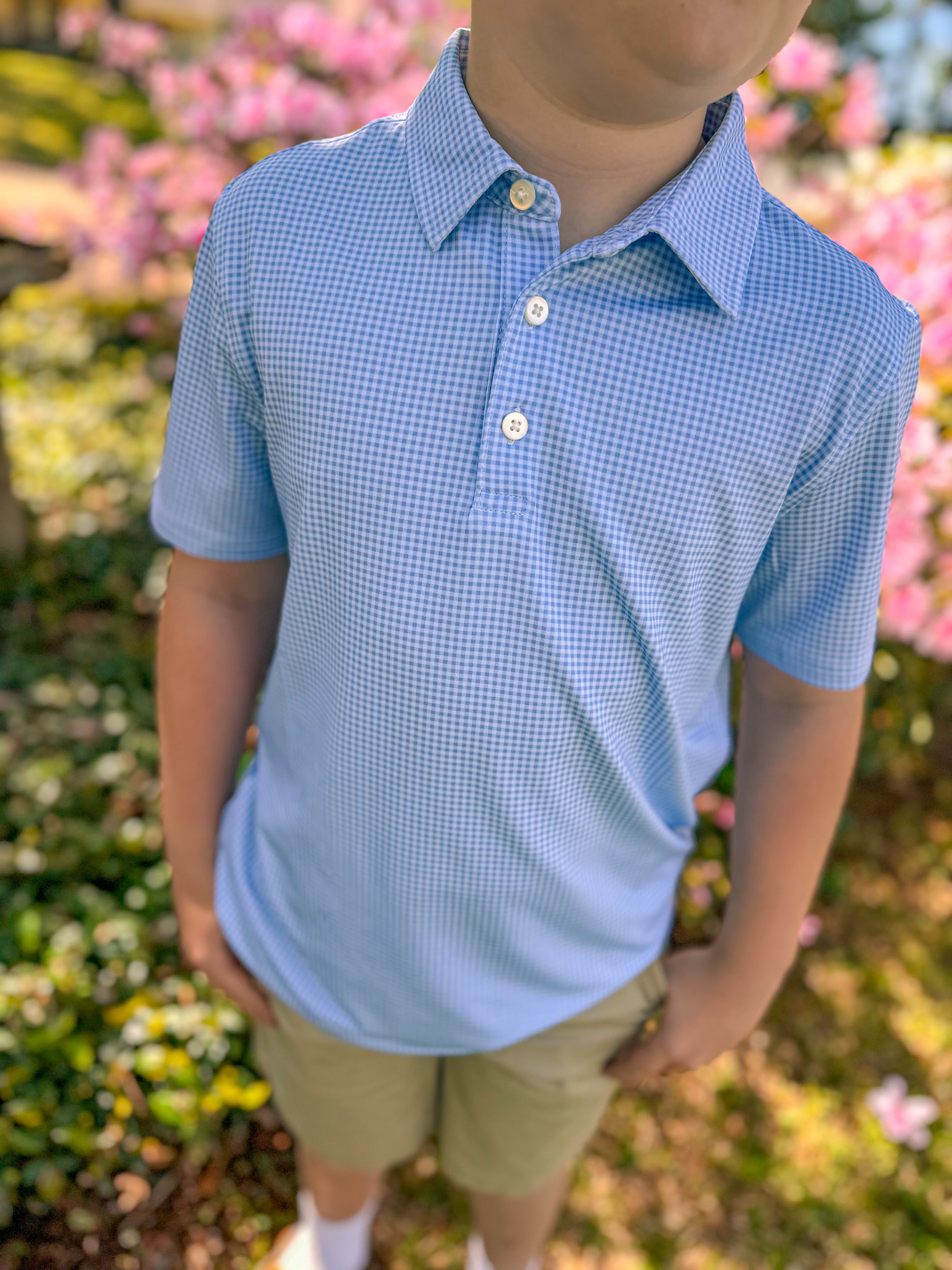 Boy's Blue Gingham