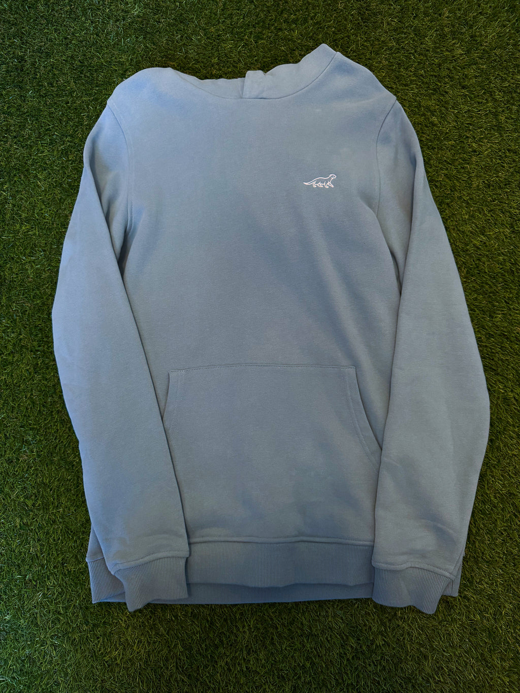 Kids Blue Cotton Hoodie