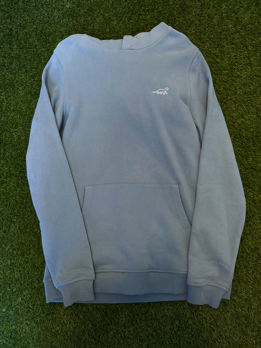 Men’s Blue Cotton Hoodie