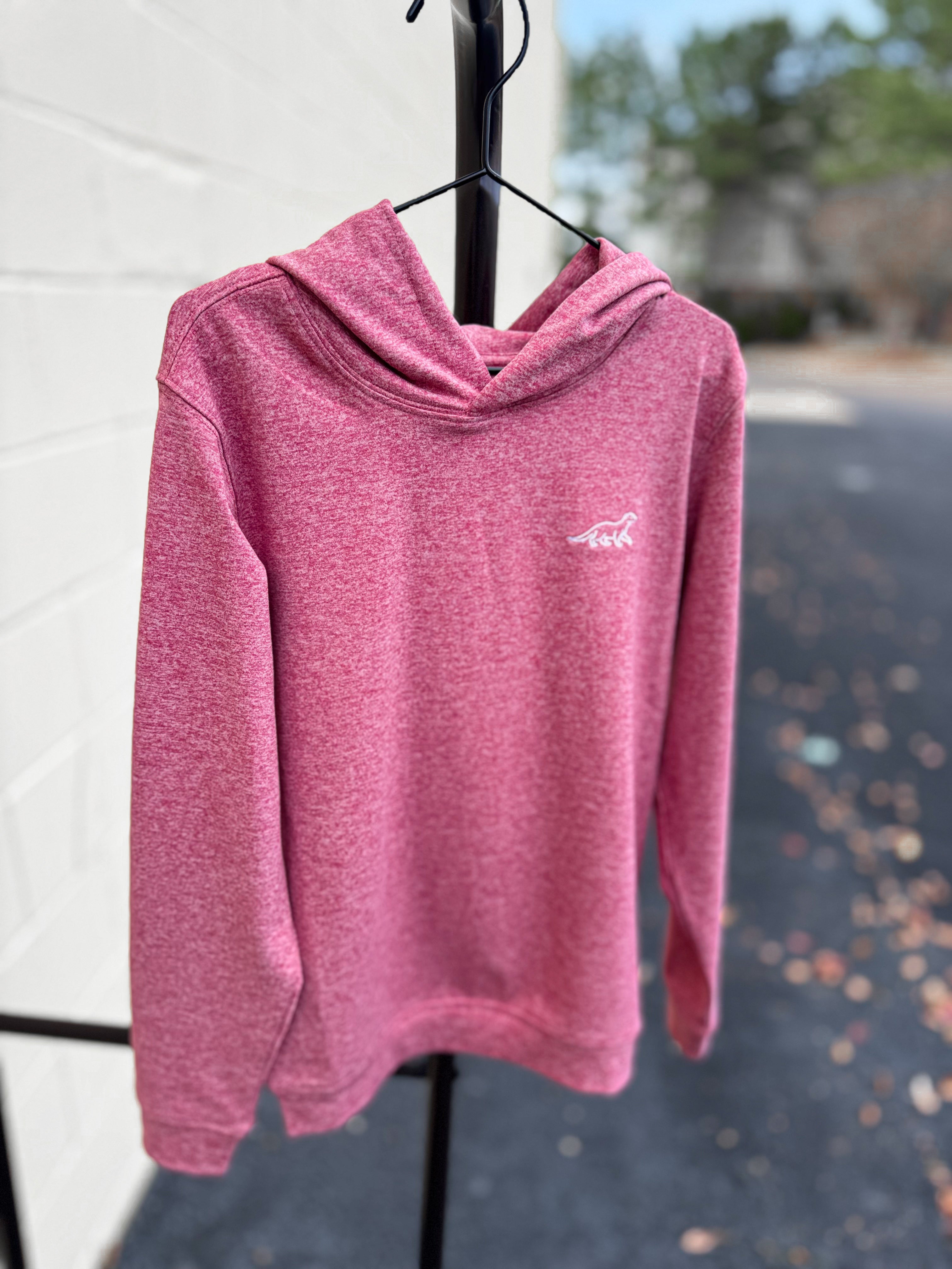 Kids Red Performance Hoodie