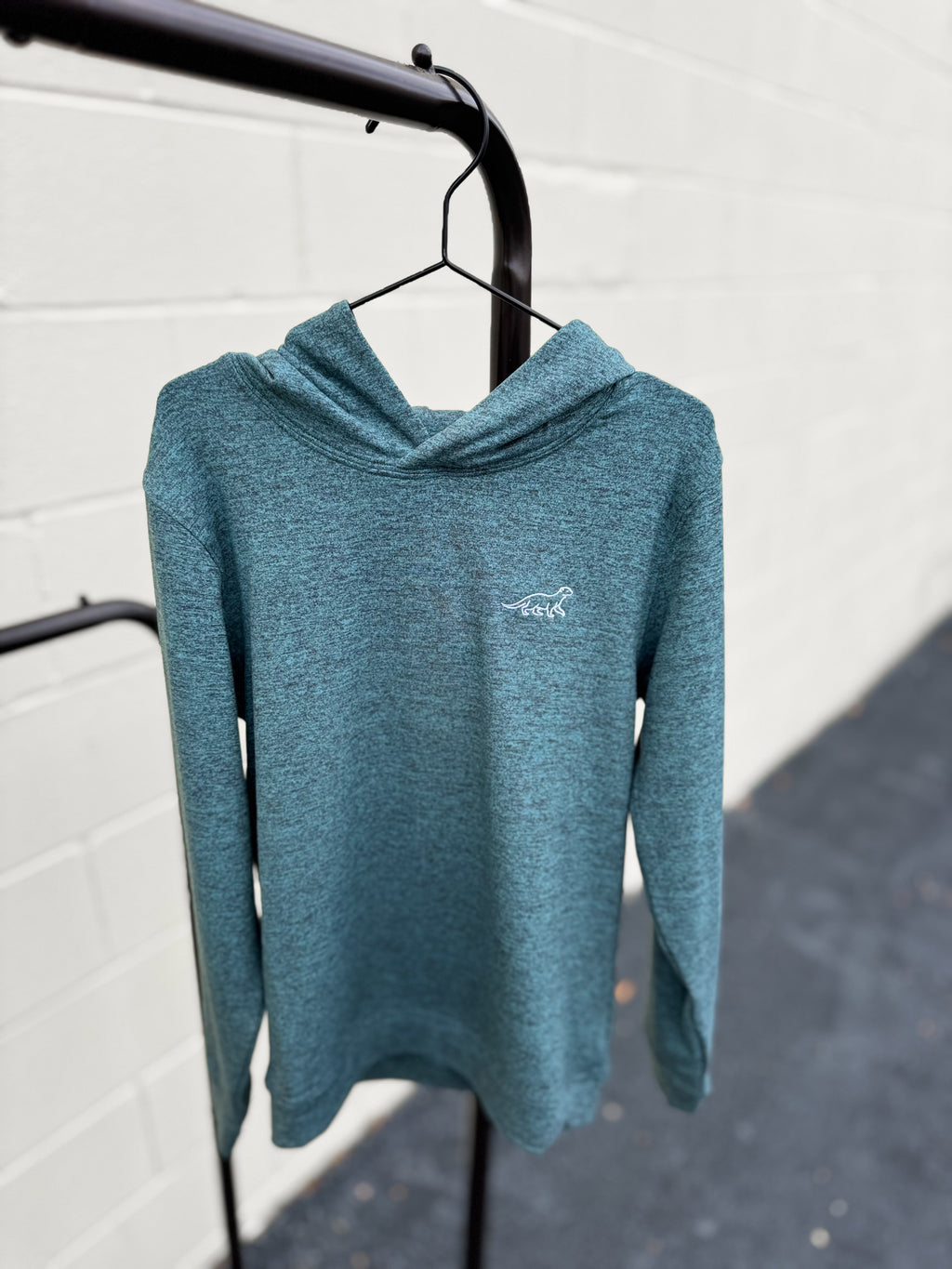 Kids Green Performance Hoodies