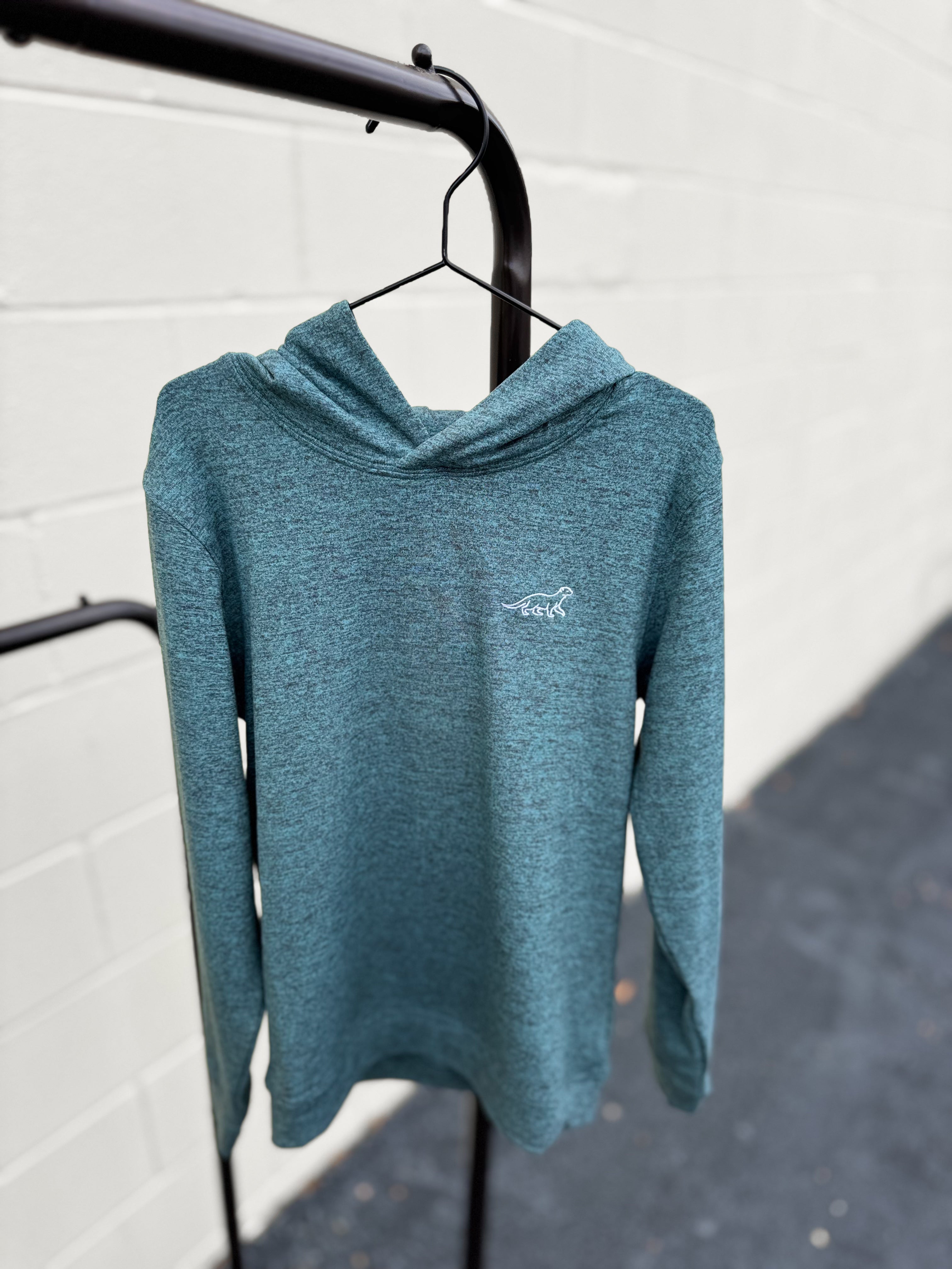 Kids Green Performance Hoodies