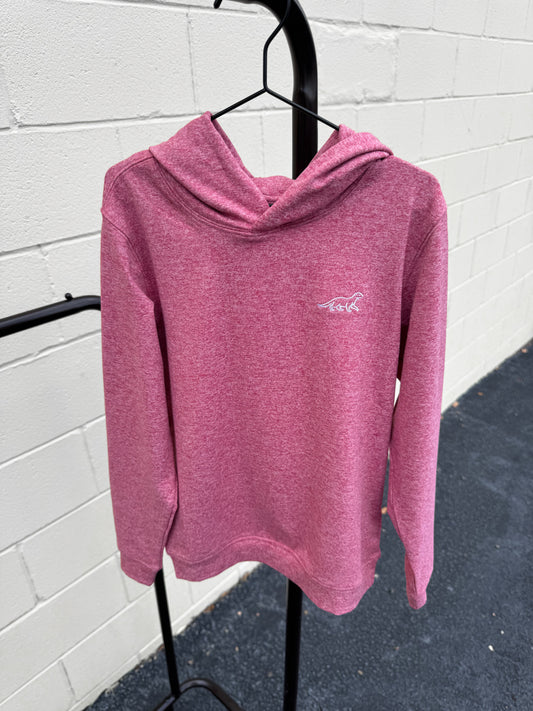 Kids Red Performance Hoodie