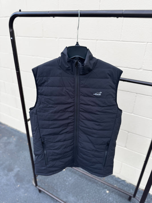 Men's Black Puffer Vest