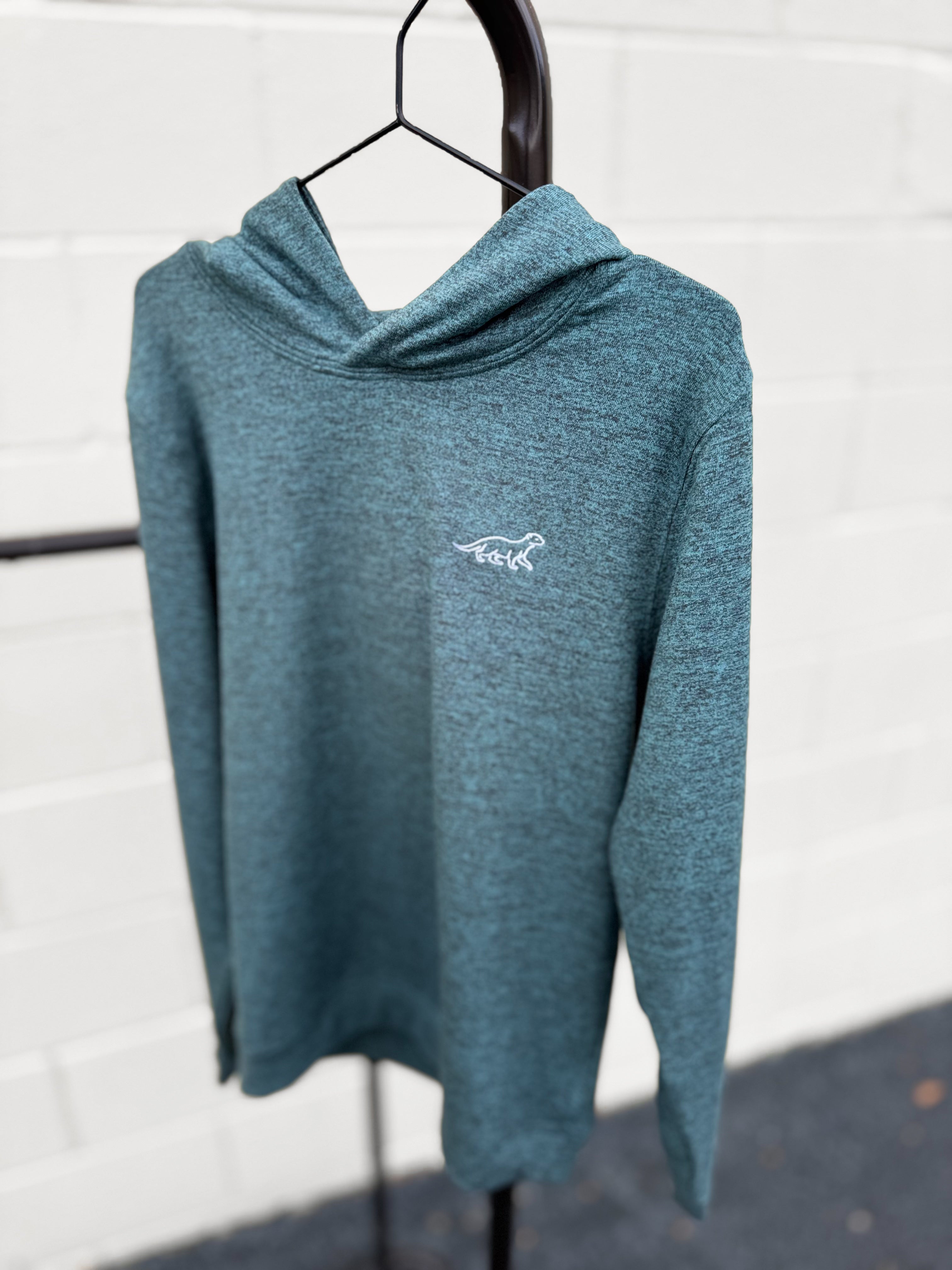 Kids Green Performance Hoodies