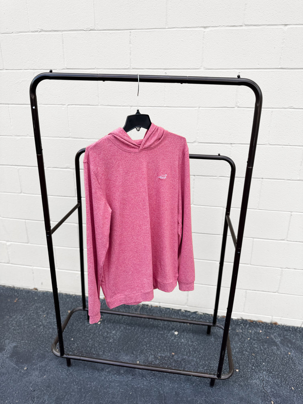 Men's Red Performance Hoodie