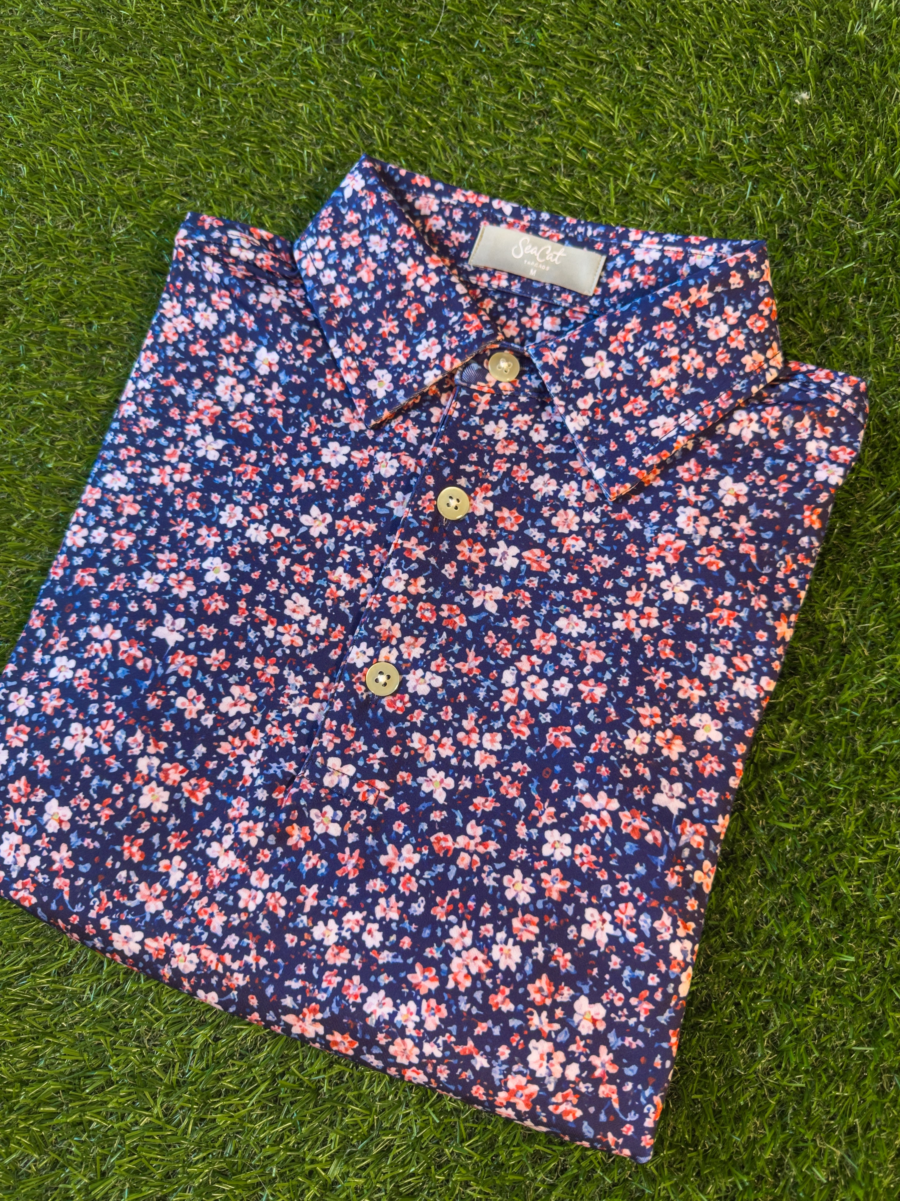 Navy Floral