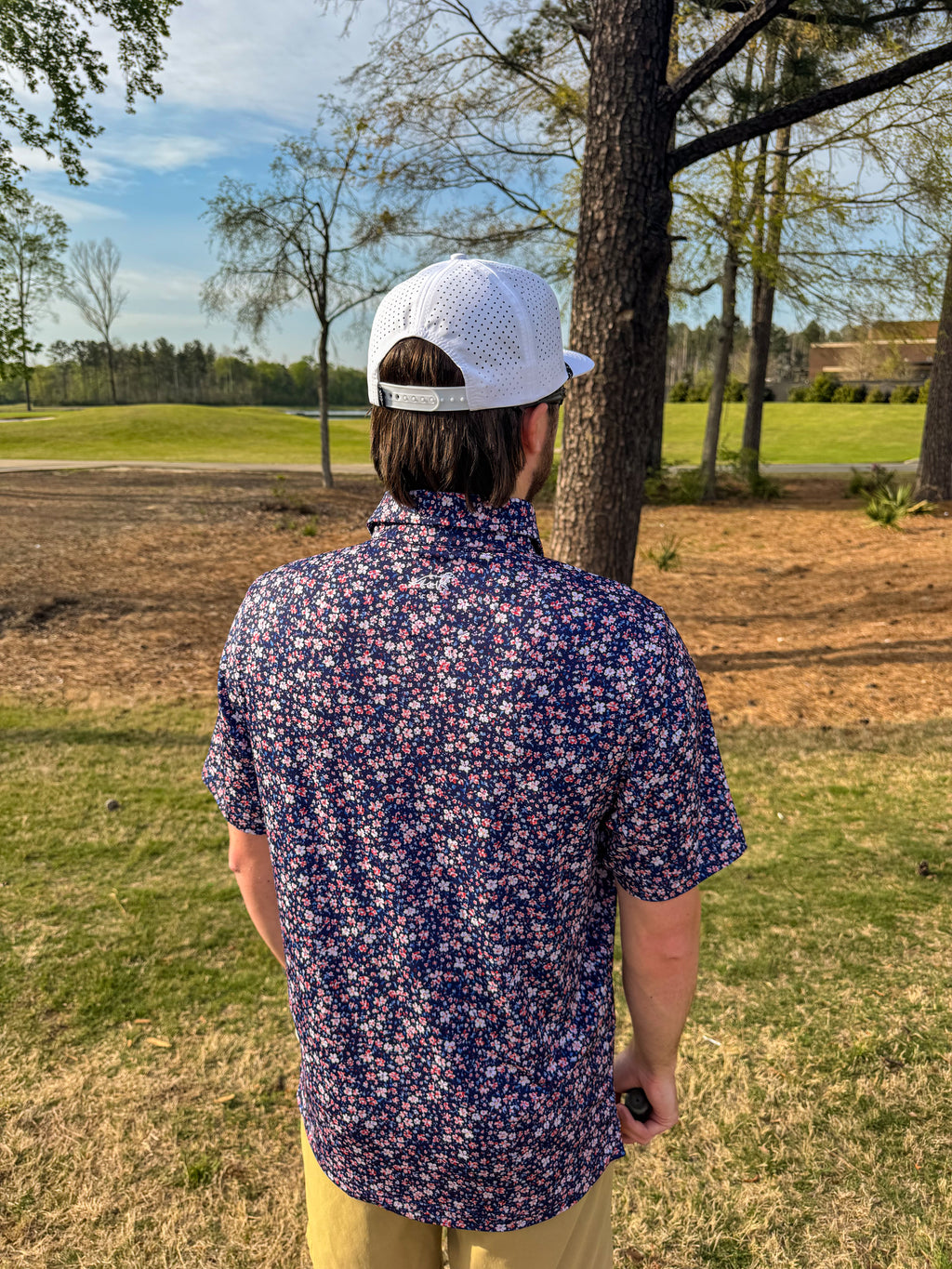 Navy Floral