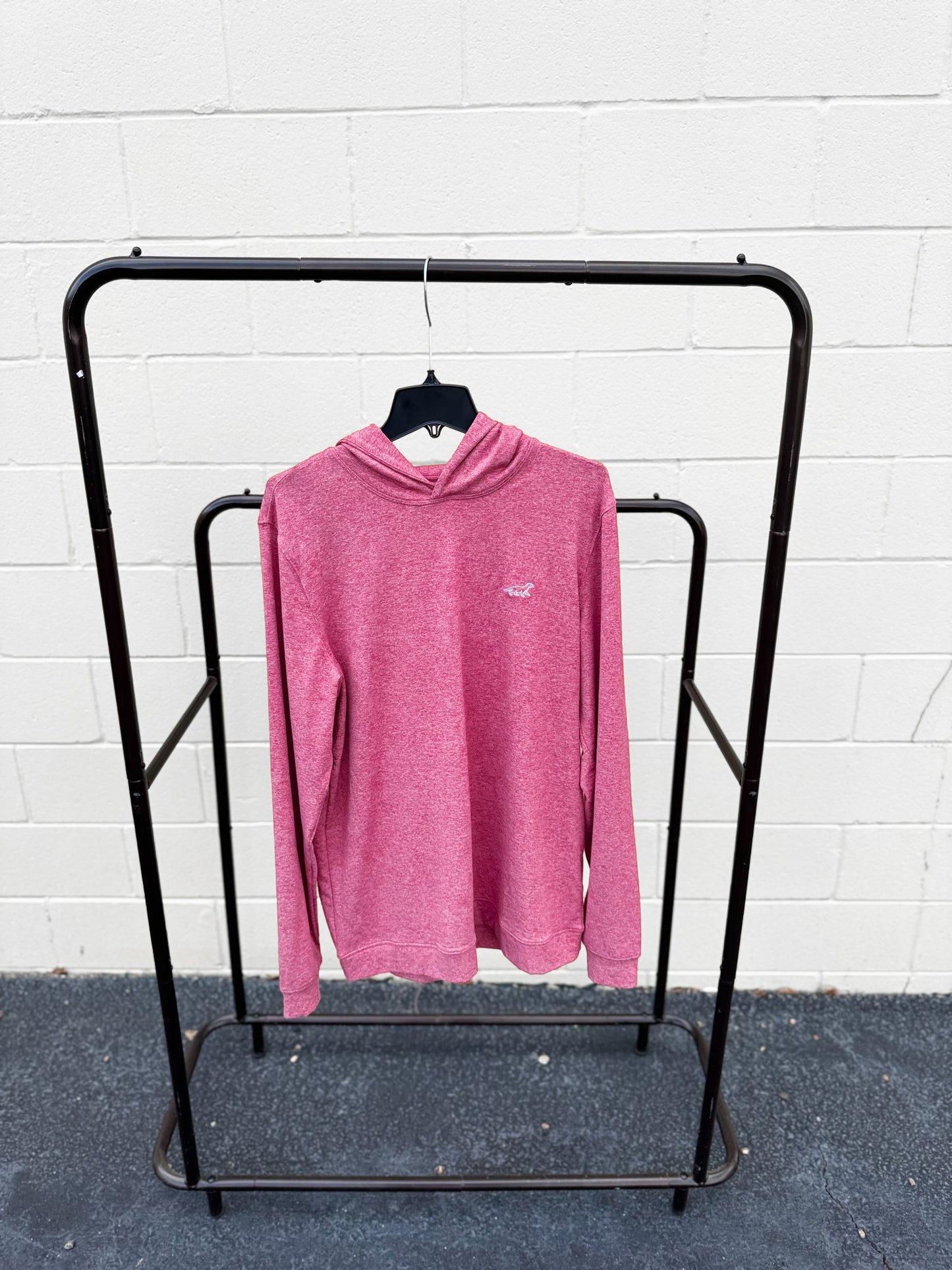 Men's Red Performance Hoodie