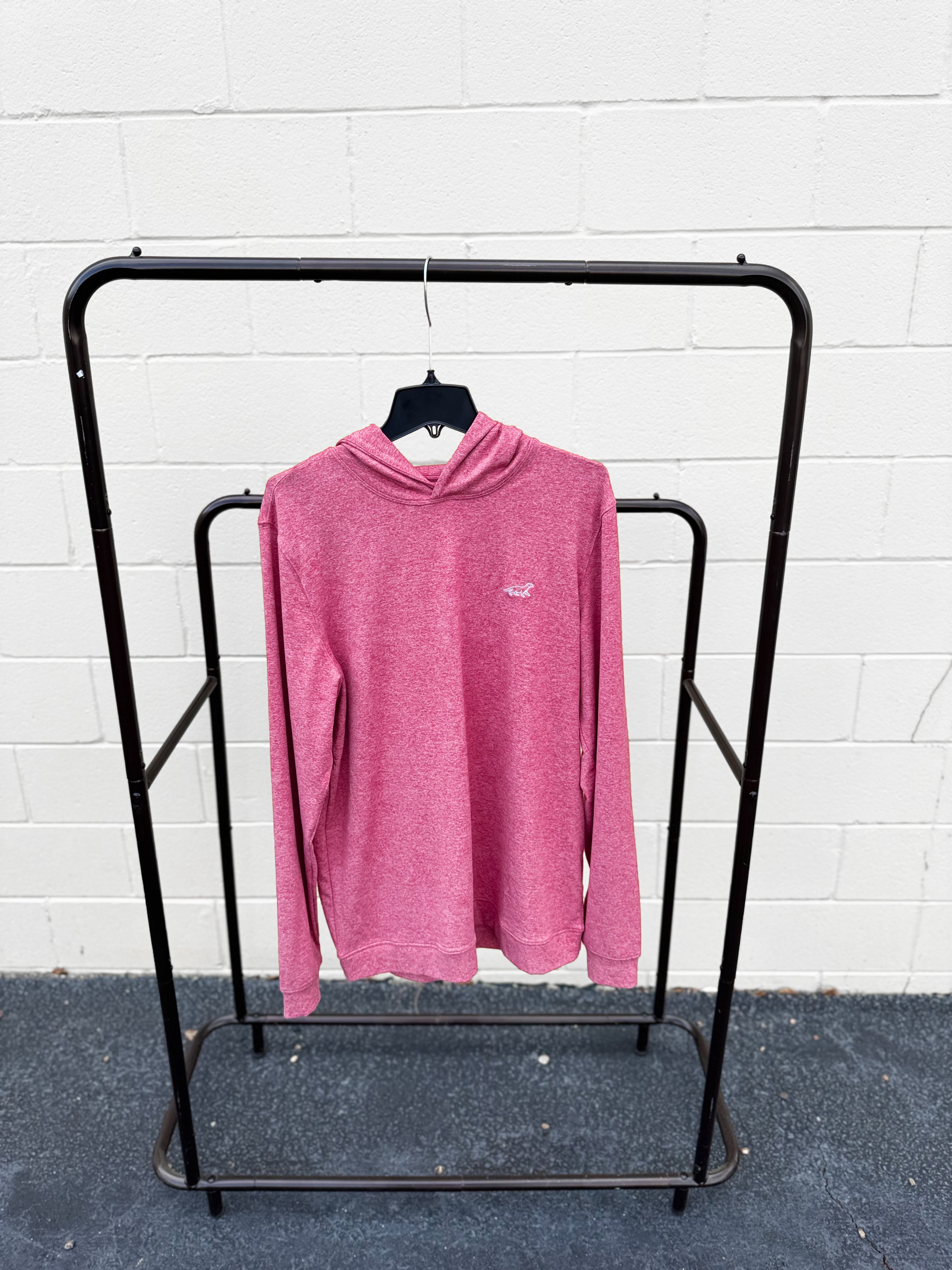 Men's Red Performance Hoodie