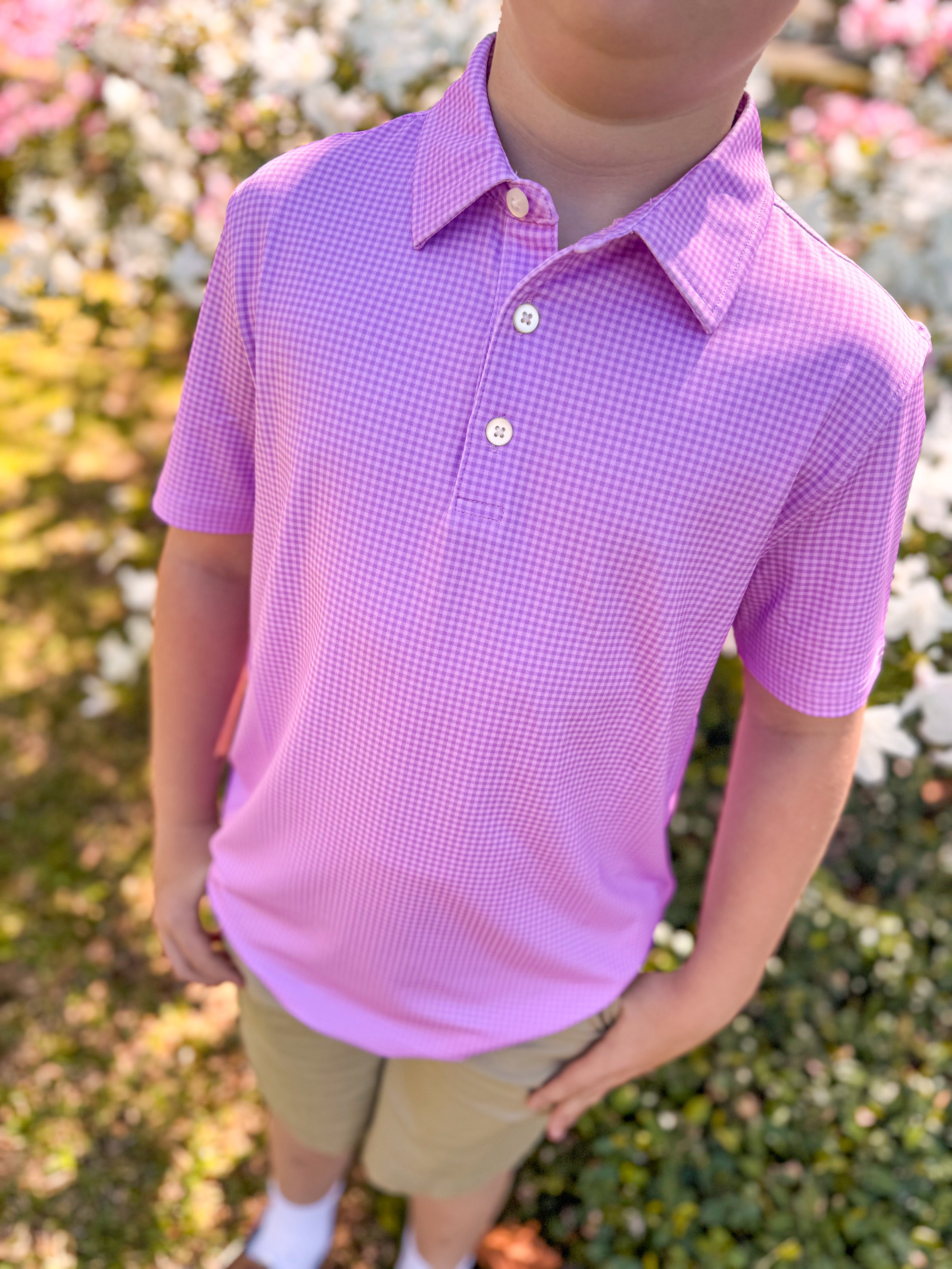Boy's Pink Gingham