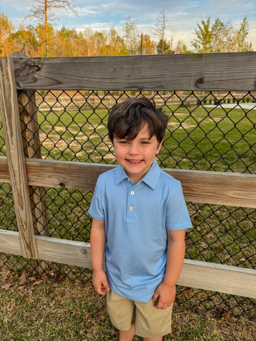 Boy's Blue Gingham