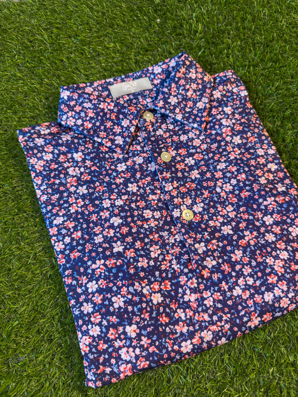 Navy Floral