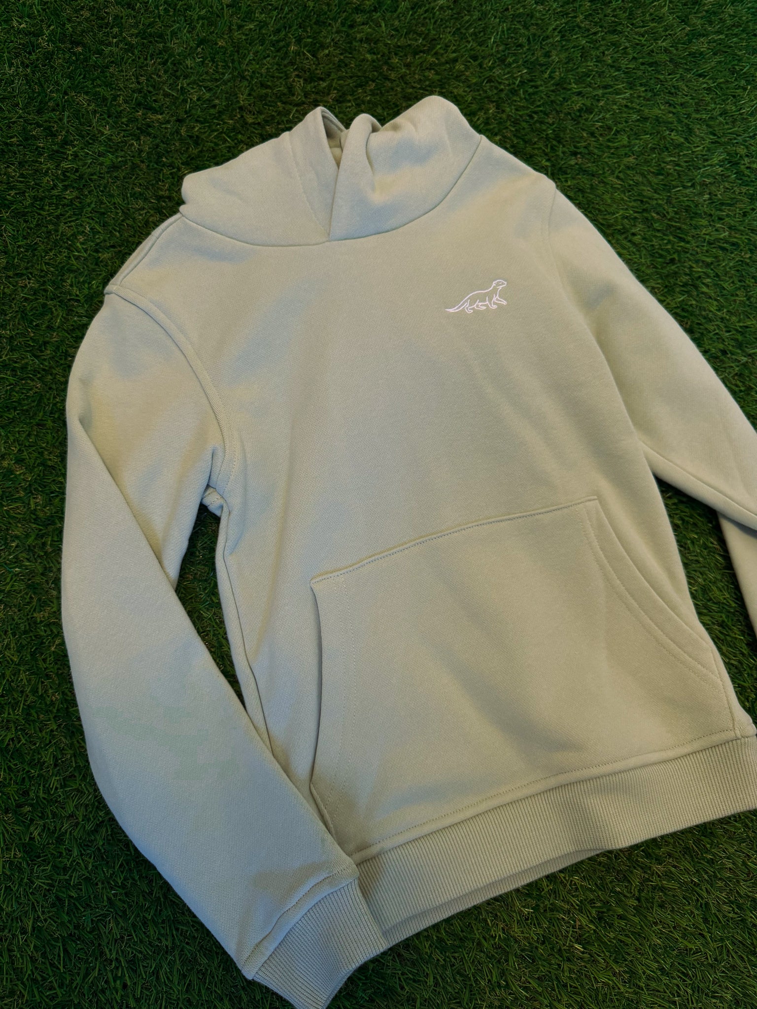 Men’s Green Cotton Hoodie