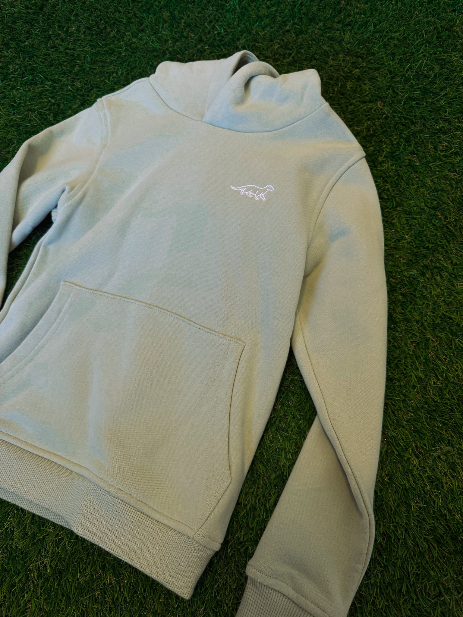 Men’s Green Cotton Hoodie