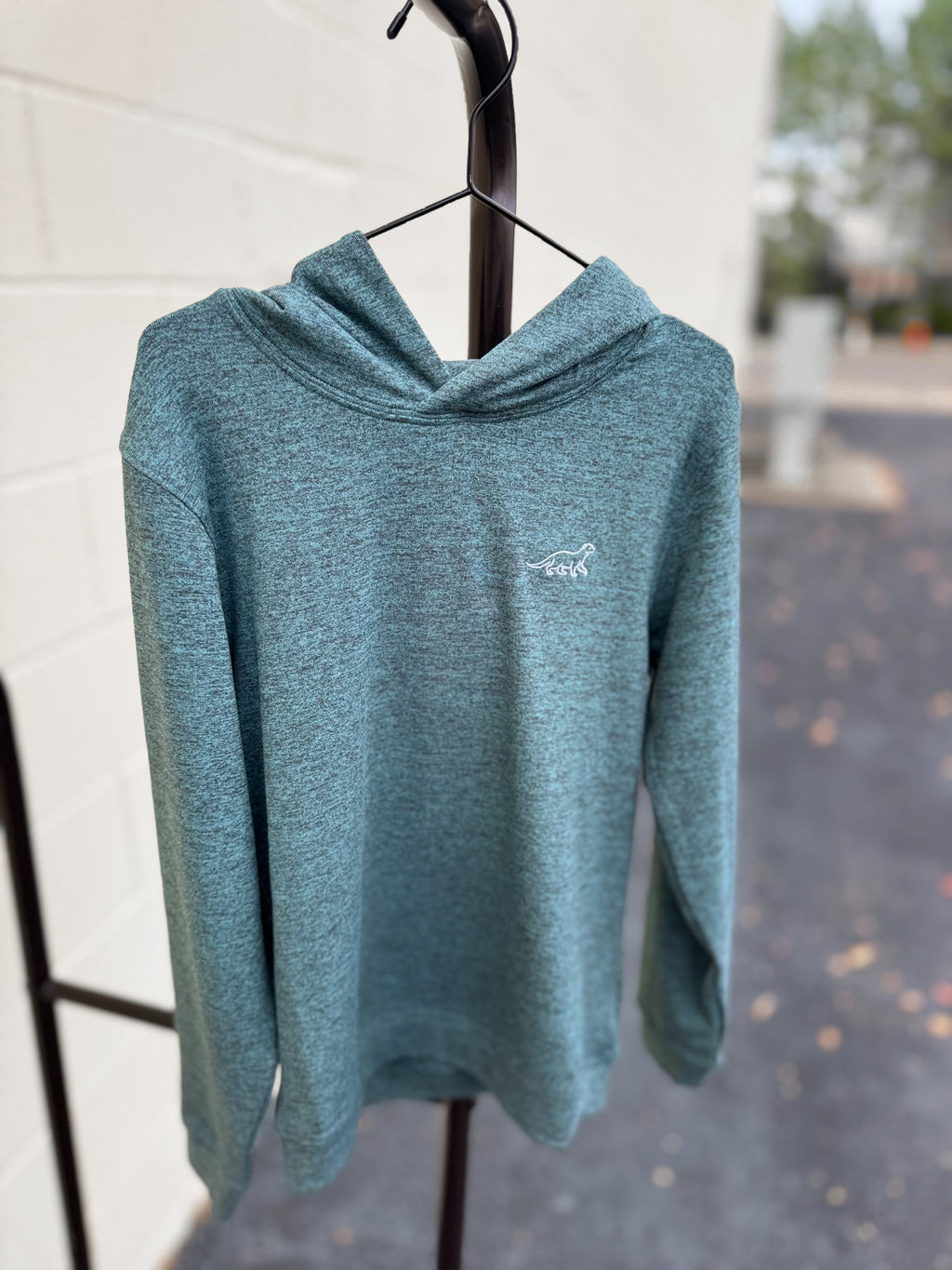 Kids Green Performance Hoodies