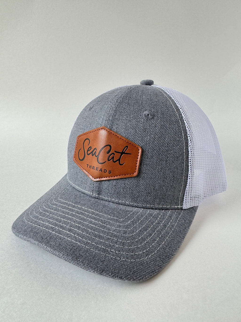 Grey SeaCat Trucker Hat