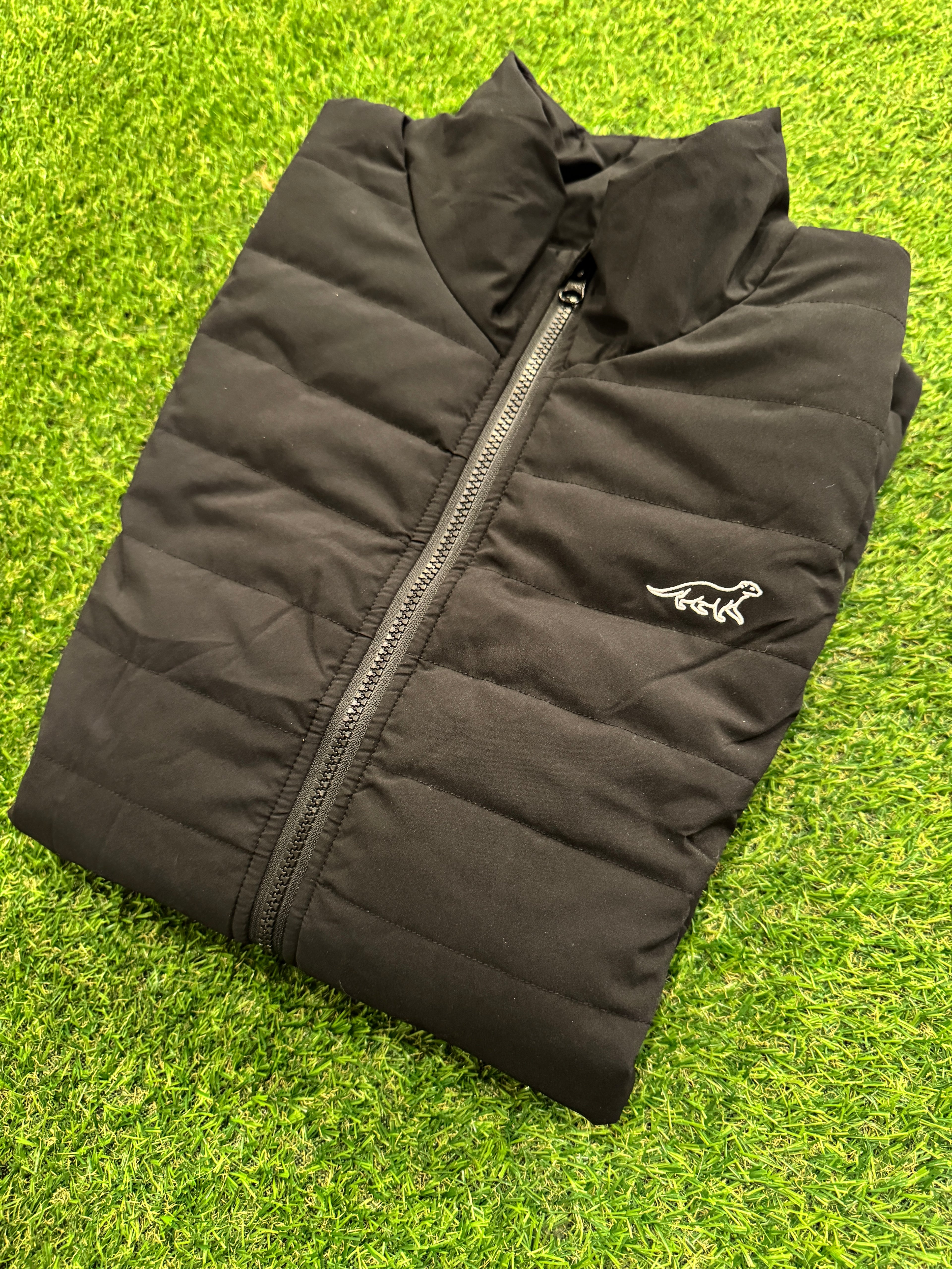 Men's Black Puffer Vest