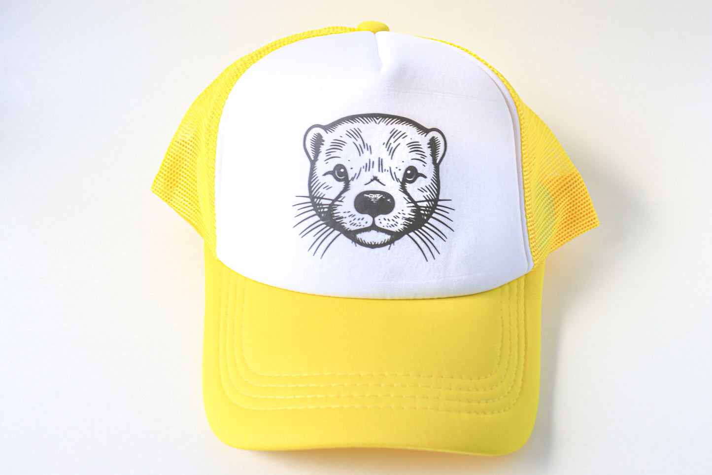 Yellow Trucker Hat